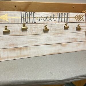 Home Sweet Home Decor/Sign -Homemade